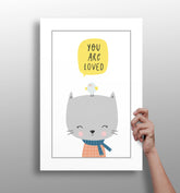 You Are Loved Aluminum Print.